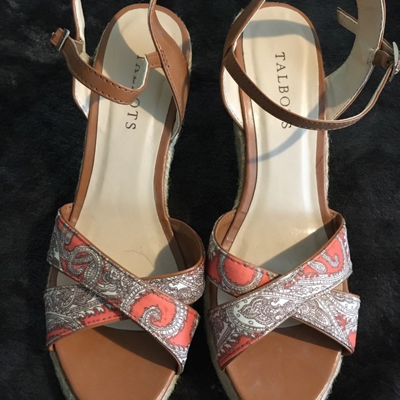 Talbots Wedge Sandal - Picture 2 of 5